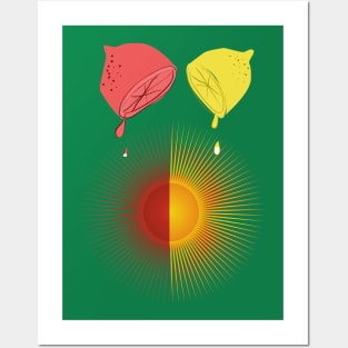 the life gives you lemons Posters and Art